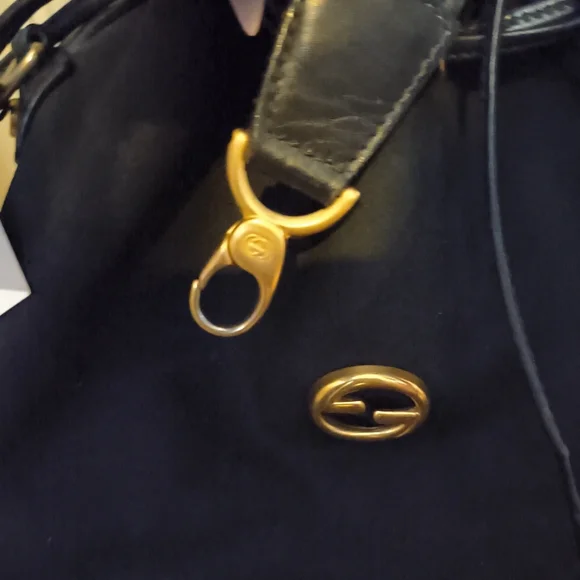 Rare Vintage Gucci Leather Drawstring Bucket Bag From Tom Ford Era - Picture 11 of 13